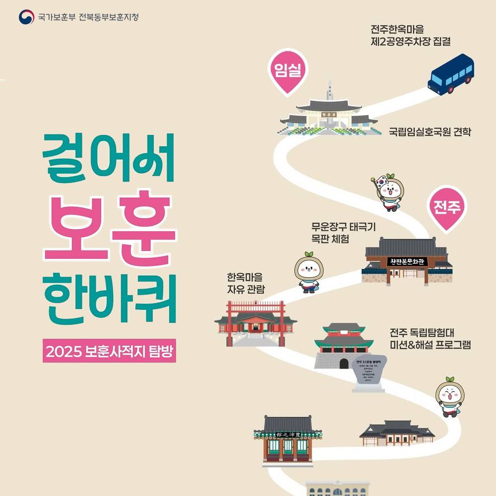 2025 전주 보훈사적지 탐방 여행 <걸어서 보훈 한 바퀴>-썸네일-0