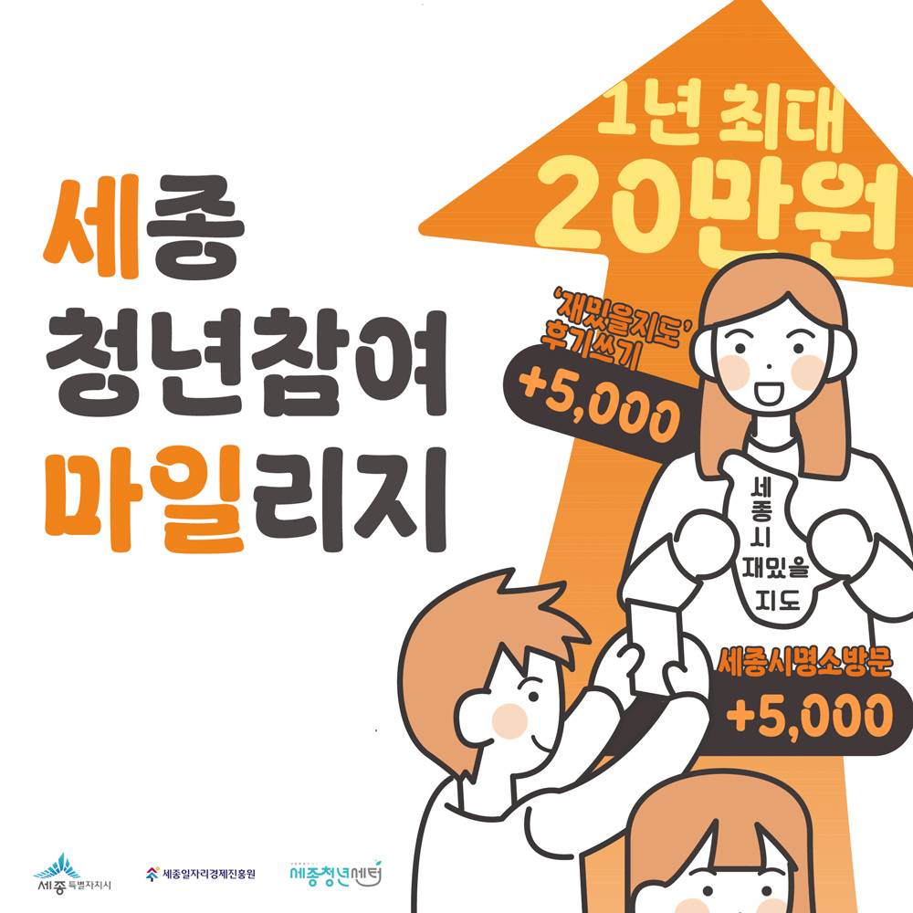 2025 세종청년참여 마일리지 '세마일' 적립받고 지역화폐로 사용하기-썸네일-0