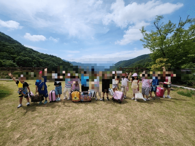[함양 한달살기] #6 다리미들의 어린이집 생활기 세 자매의 한국 여름방학 | 함양 어린이집 이야기 20240622-12