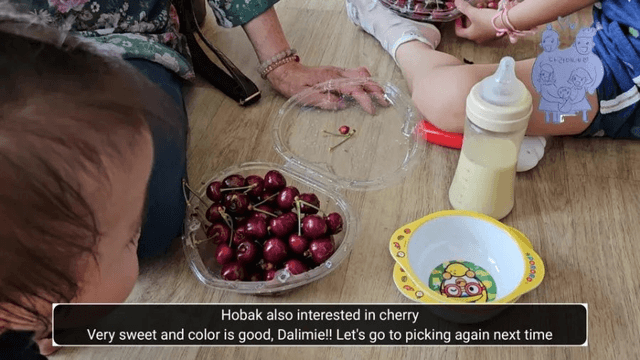 #9 한국 경남 함양 한달 살기 - 채리가 체리원에 가다-14