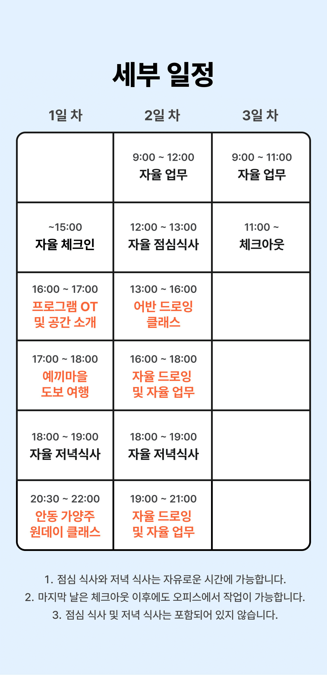 [유료] 일하고, 그리고, 쉬면서 즐기는 '어반스케치 워케이션'