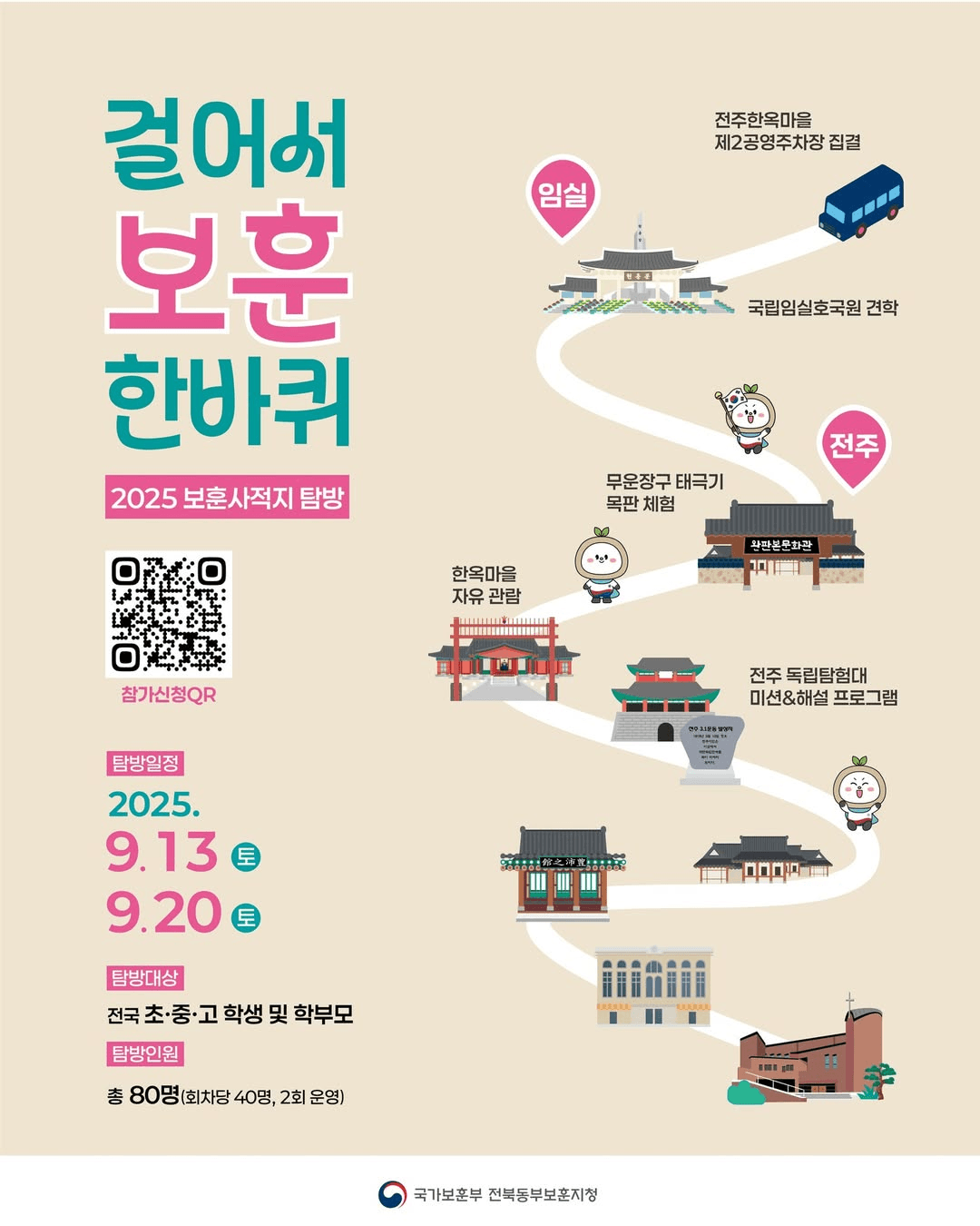 2025 전주 보훈사적지 탐방 여행 <걸어서 보훈 한 바퀴>