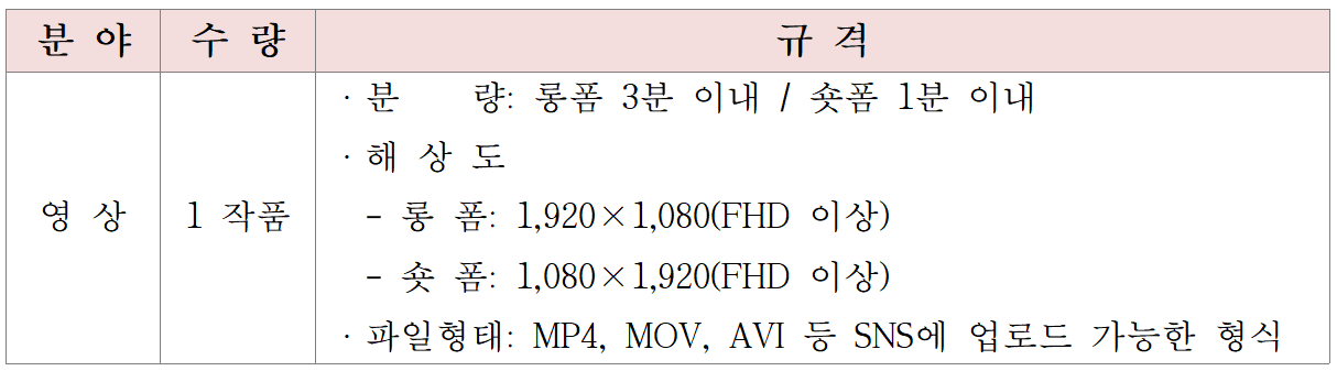 2025년 진천군 SNS 영상 공모전