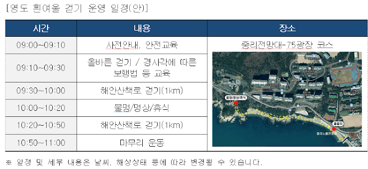 2025 부산 영도구 해양치유 참가자 모집