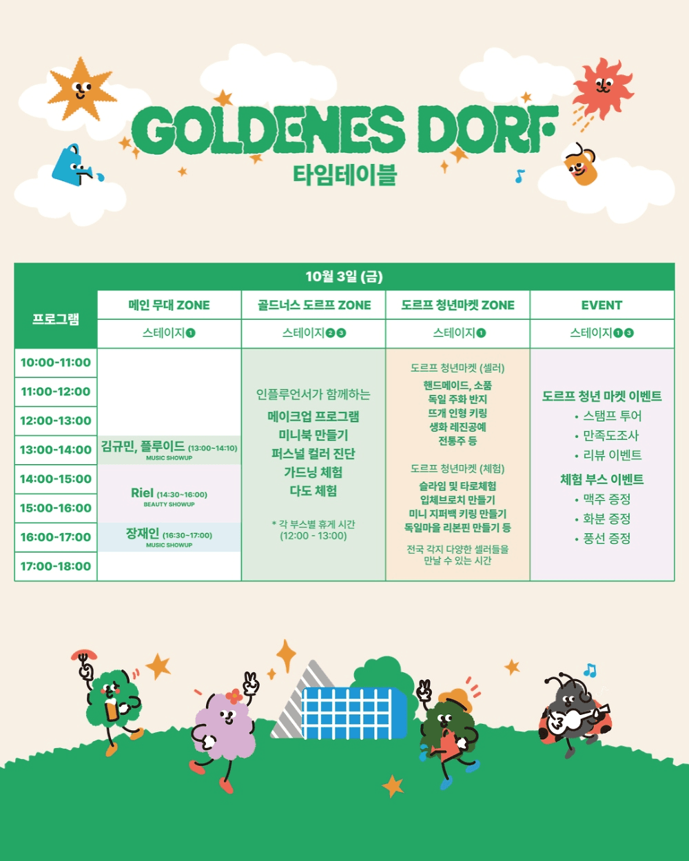 골드너스 도르프 (Goldenes Dorf) 무료 체험 소개