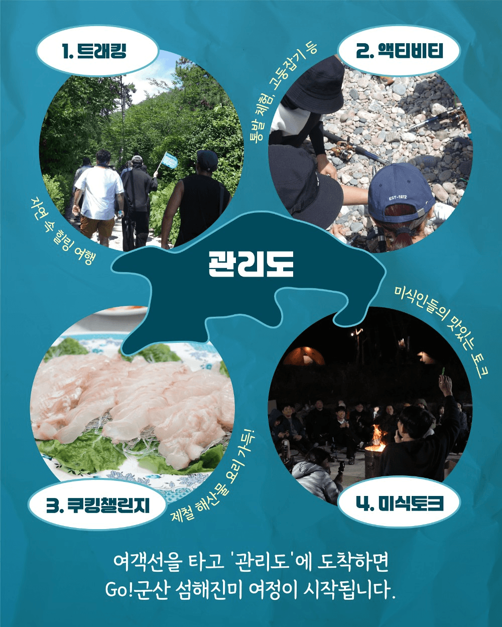 군산 미식투어 - GO! 군산 섬해진미 in 관리도