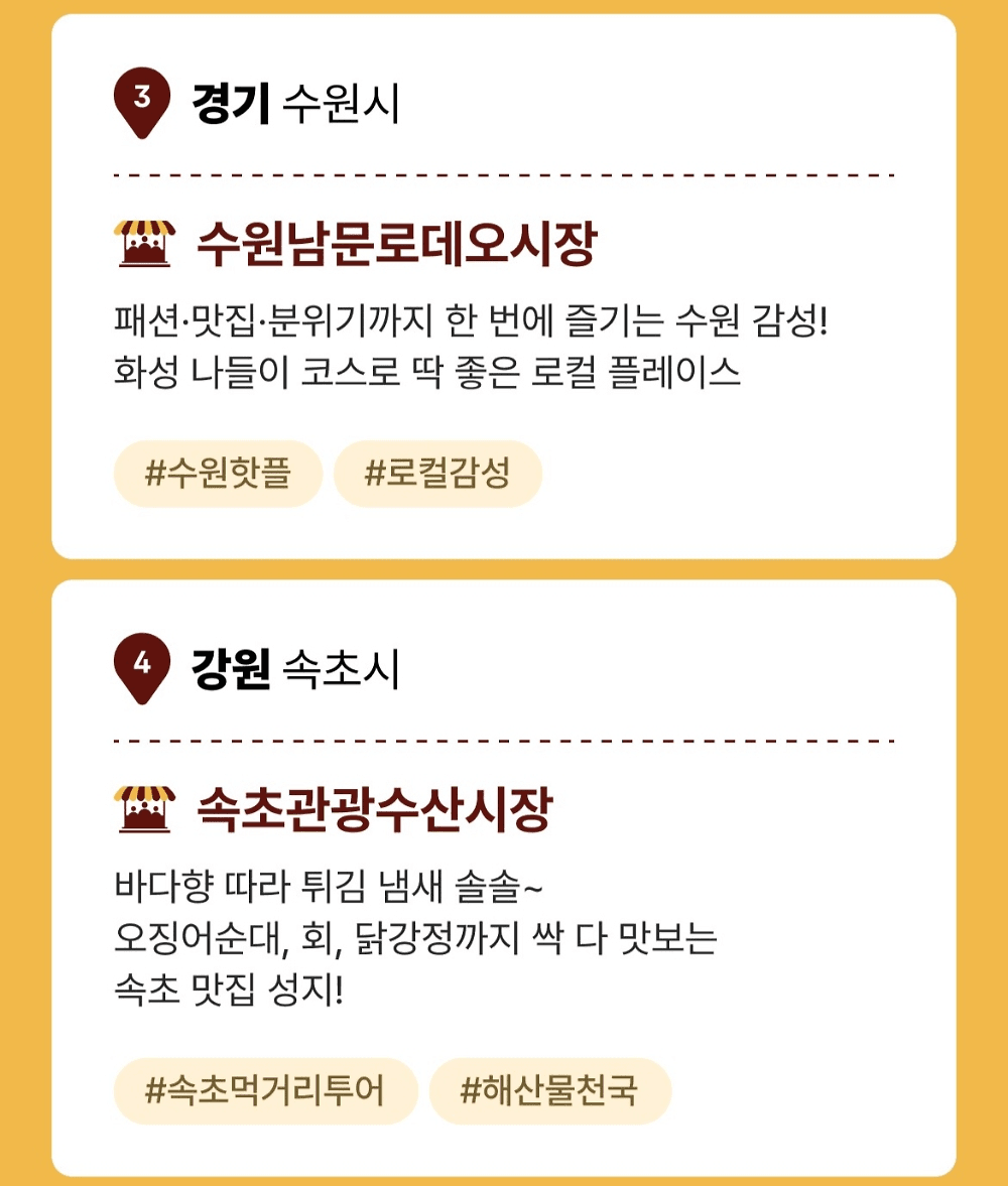 K-관광마켓 10선 어워드