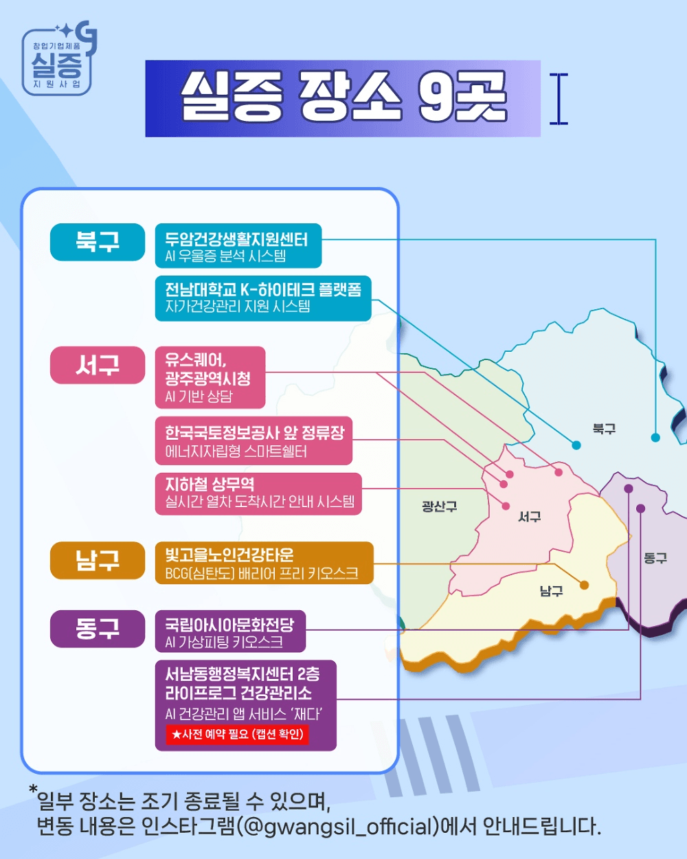 2025 광주 실증 스탬프투어