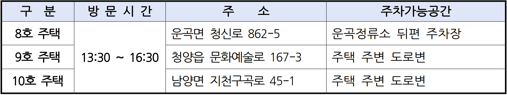 2026 청양 빈집 이음주택 입주자 1차 모집