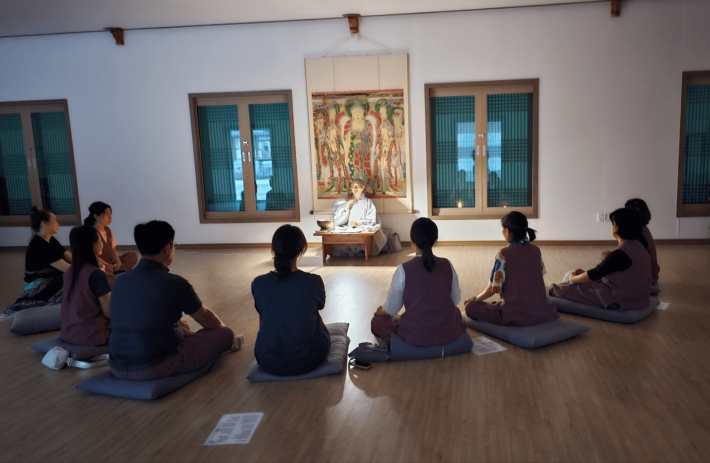사찰 고요함 속에서 인연 말들기 - 고창 선운사 나는 절로