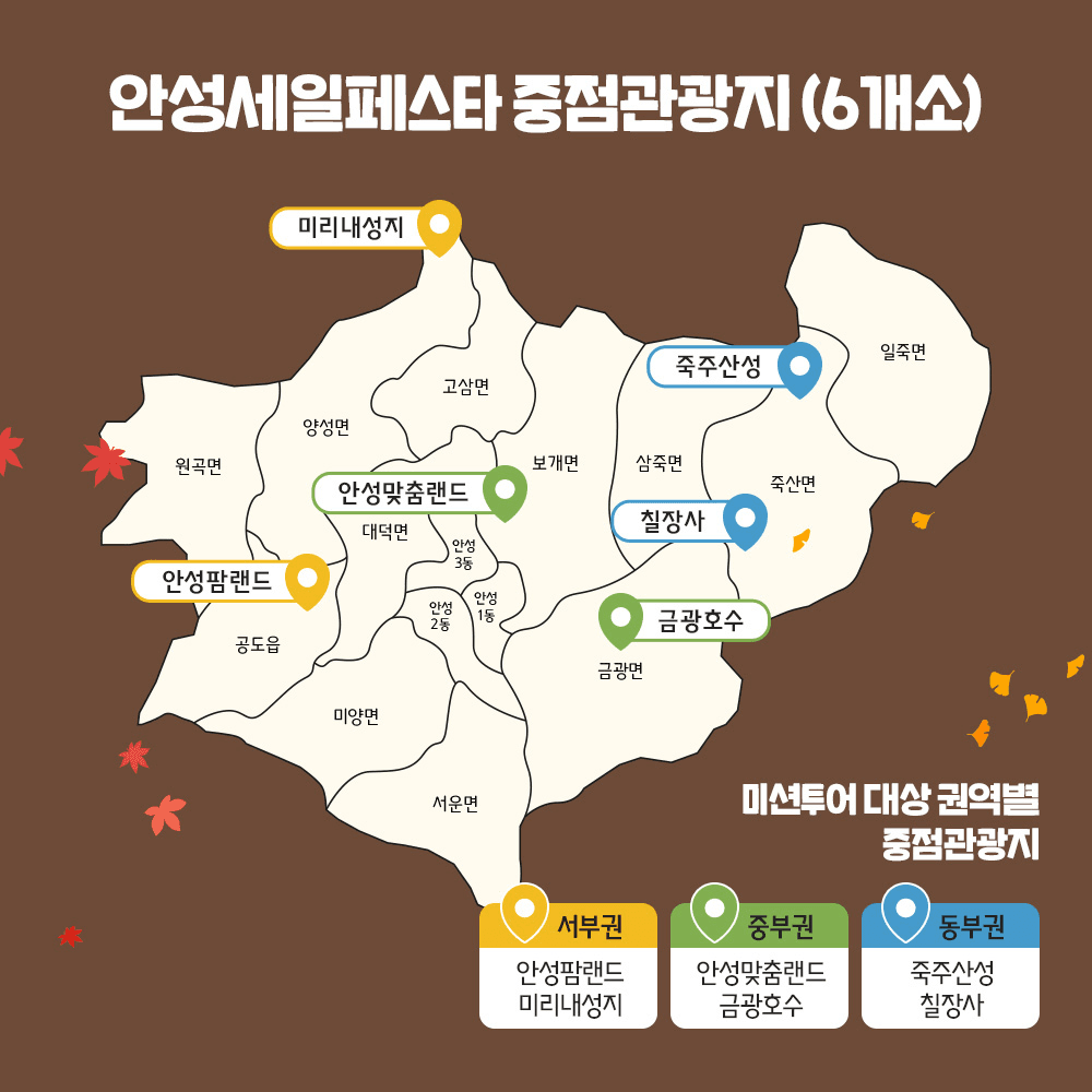 추(秋)향저격, 안성여행 가을세일페스타 - 미션하고 지역특산품 받기