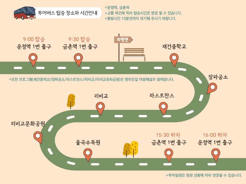 (선착순) 파주 원도심 투어 프로그램 4차 - 파평면 평리단길