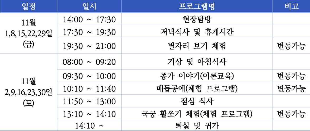 (선착순) 청춘들을 위한 영주 선비문화 1박2일 여행 선비별빛캠프 (대학생 대상)