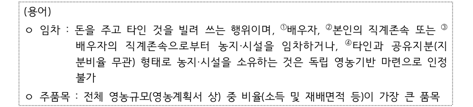 2025 청년농업인 영농정착지원사업