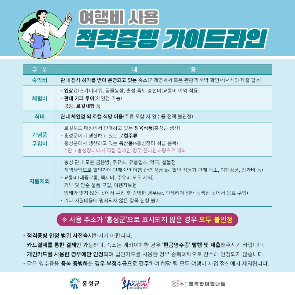 2025 반갑습니다 홍성, 반값 쏩니다  (충남 여행지원금)