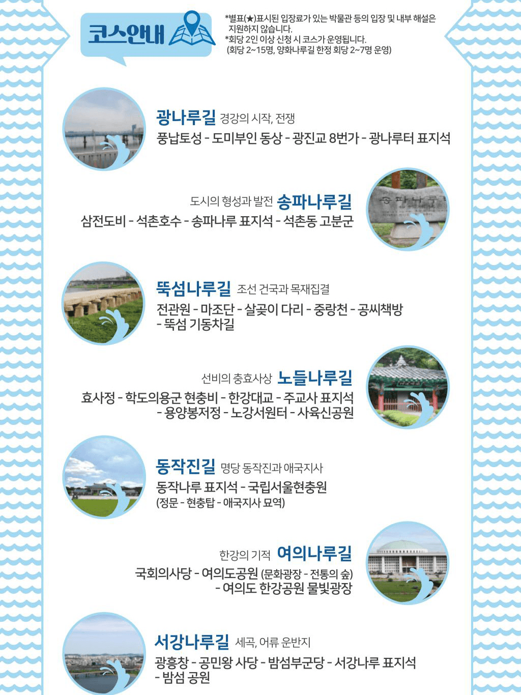 2025 서울 한강역사탐방 참여자 모집 (선착순)