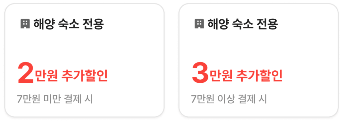 5월 바다가는 달 숙박, 레저, 여행패키지 (쿠폰 및 할인혜택, 선착순)