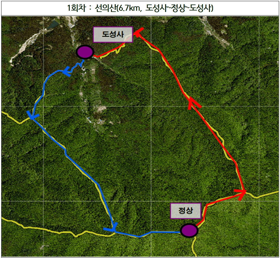 경산 숲길등산지도사와 함께하는 숲길체험 참여자 모집 (선착순)