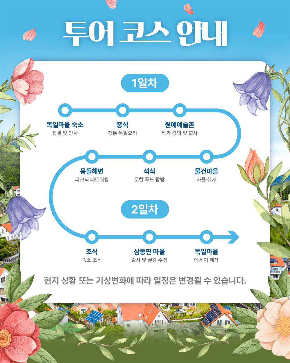 남해 여행작가와 함께하는 1박2일 팸투어 ‘여행의 방’