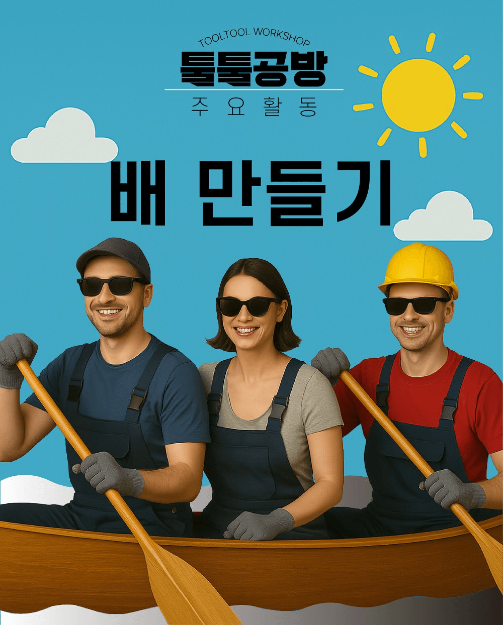 익산 지역살이 툴툴공방 - 배 만들기 편