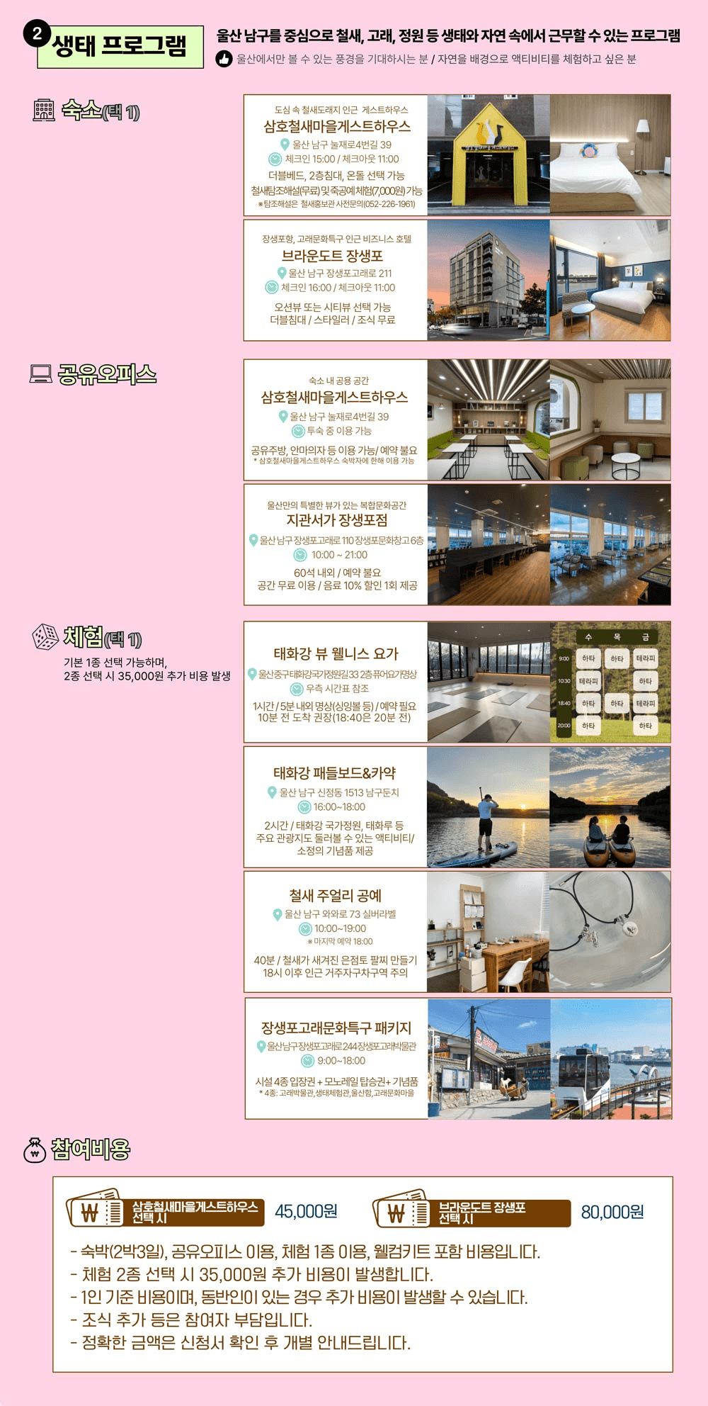 울산 여행 - 울산에서 2박3일 일하며 여행하기 - 유케이션