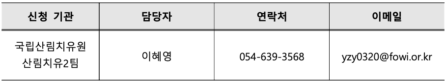 국립산림치유원 건강출산 행복가정 1박2일, 당일 캠프 모집 (선착순)