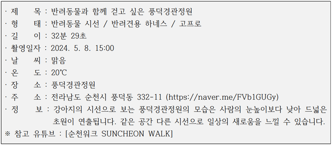 순천도보여행자, 로컬 창작 활동 순천워크 제작지원