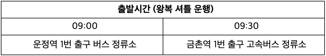 (선착순) 파주 원도심 투어 프로그램 3차 - 법원읍 돌다리 문화마을