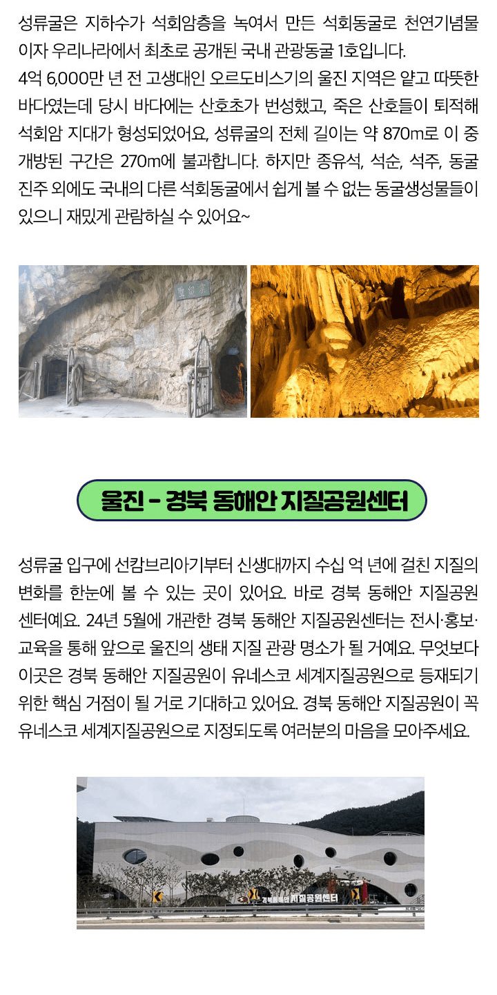 포항, 경주, 영덕, 울진 3박4일 탐방하기 (2024 경상북도 지질대장정 동해안권)