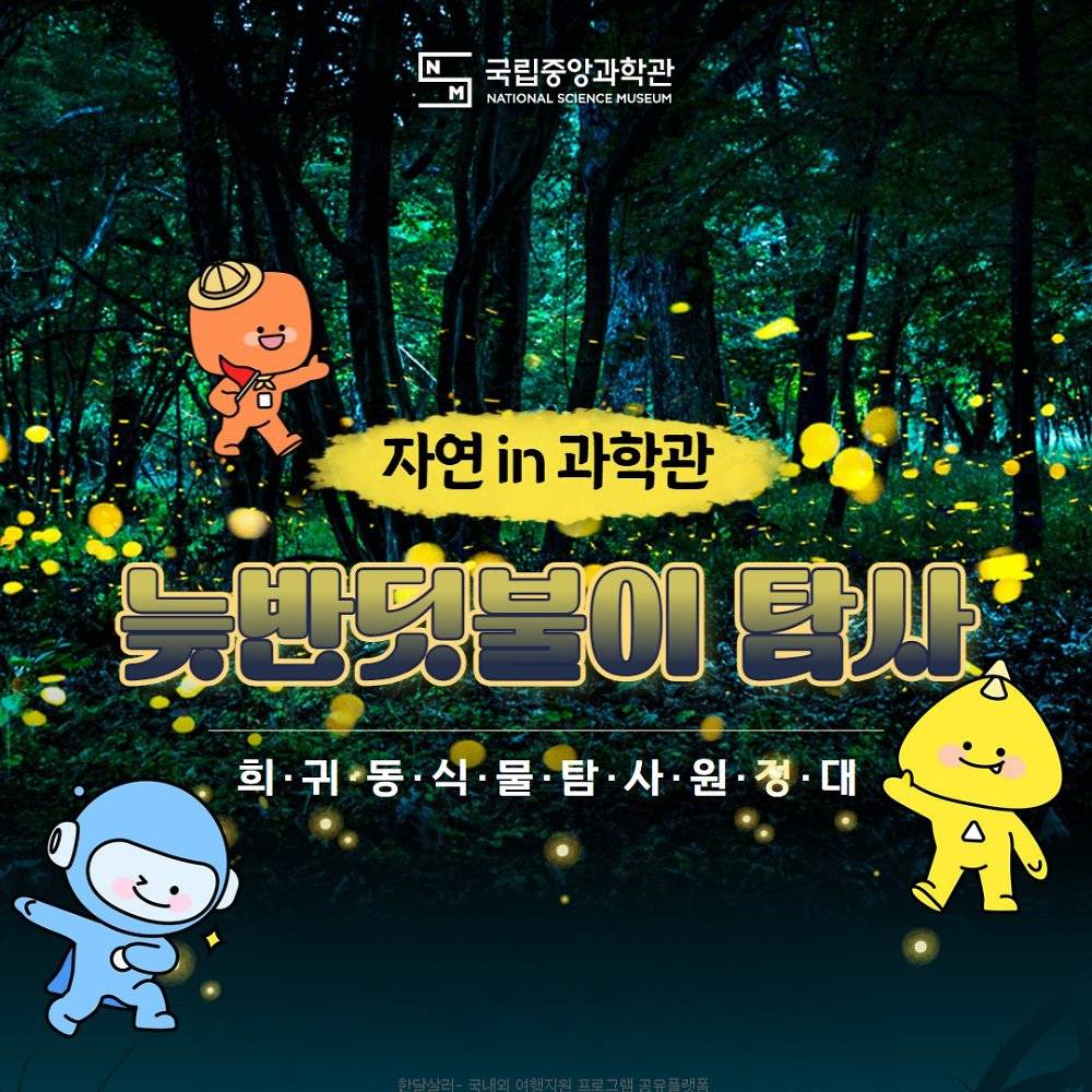 대전 늦반딧불이 탐사 - 희귀동식물 탐사 원정대 (선착순 - 조기 모집종료)-썸네일-0