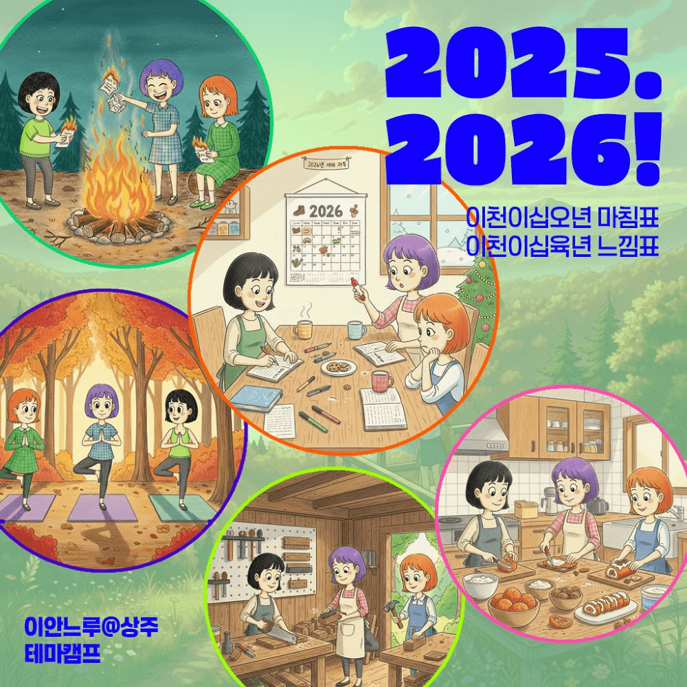 상주 살아보기 테마캠프 : 2025. 2026! (조기 모집종료)