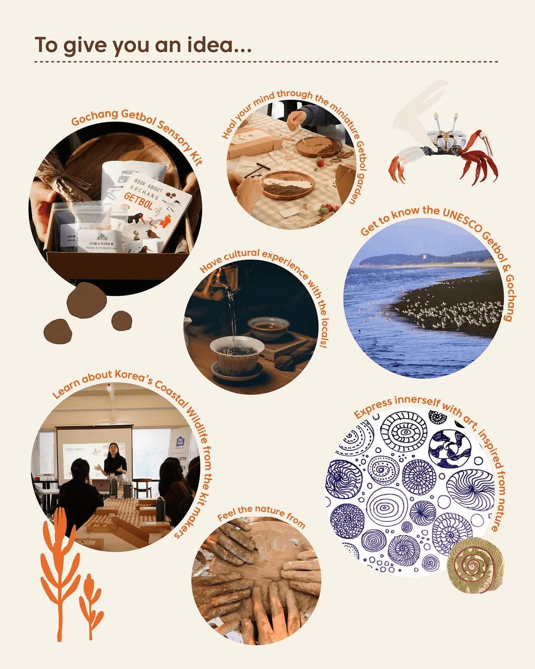 DISCOVERING THE GETBOL : Art & Healing jornery through nature (선착순)