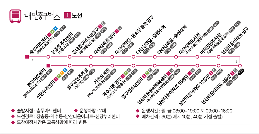 서울 중구 내편중구버스를 찾아라 인증샷 이벤트