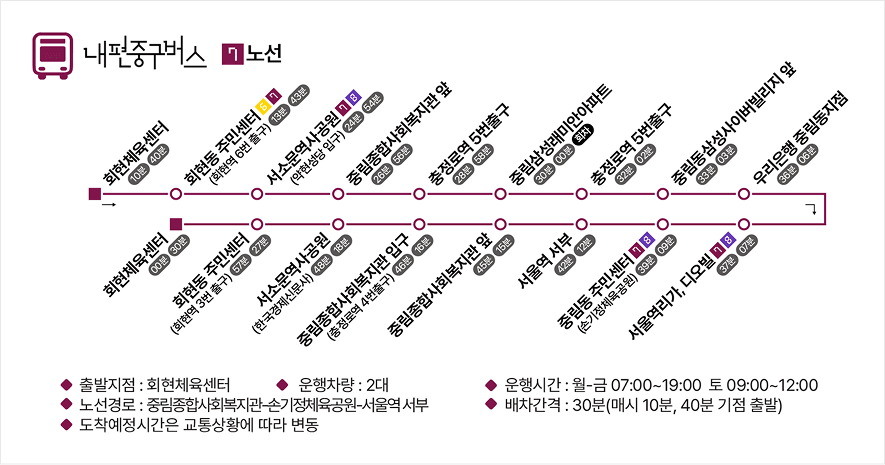서울 중구 내편중구버스를 찾아라 인증샷 이벤트