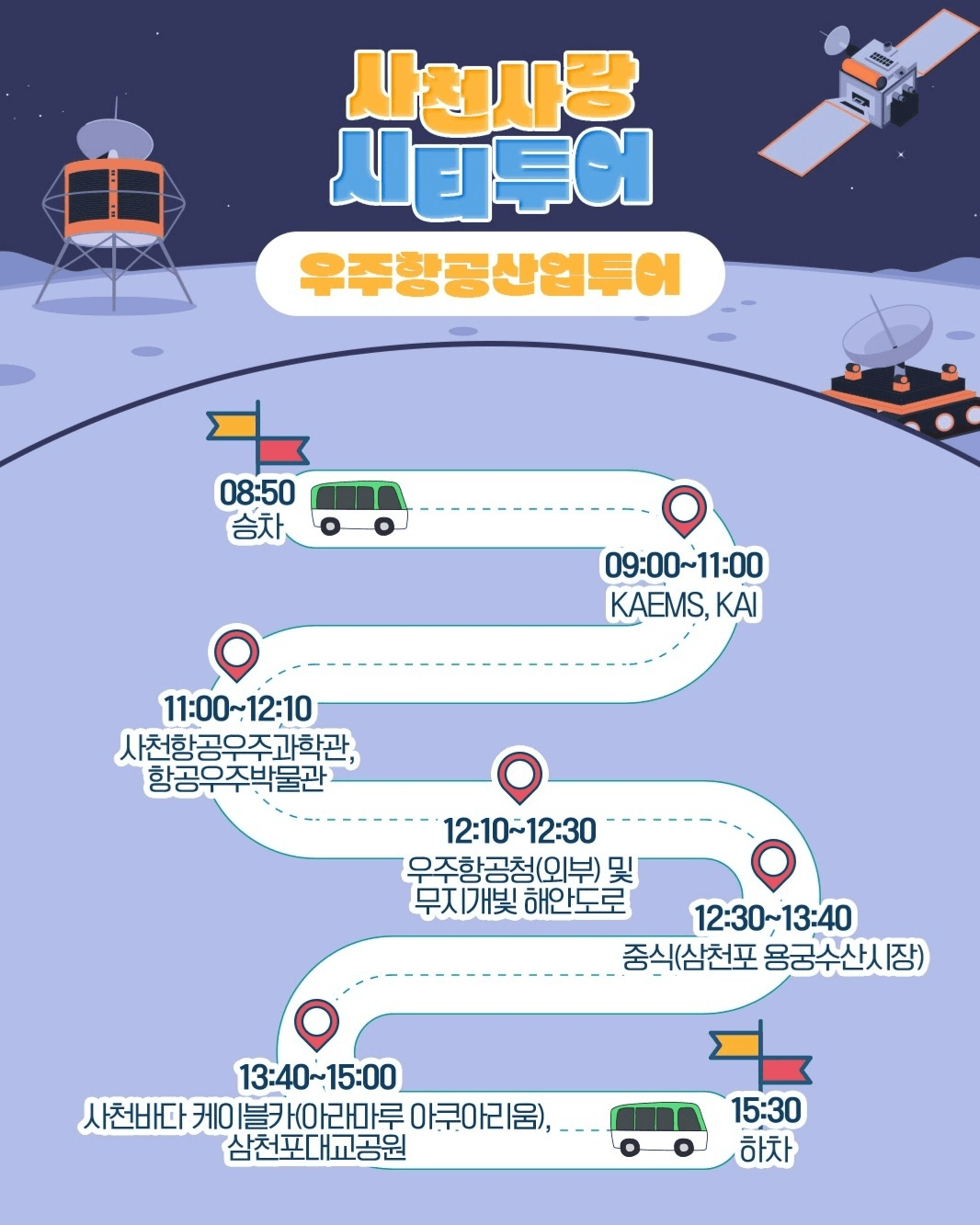 사천 시티투어 : 역사 체험 그리고 밤하늘까지 만나는 테마투어 (선착순)