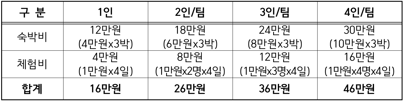 (🔥선공개) 안산 대부도에서 3박4일 살아보기 참가자 모집