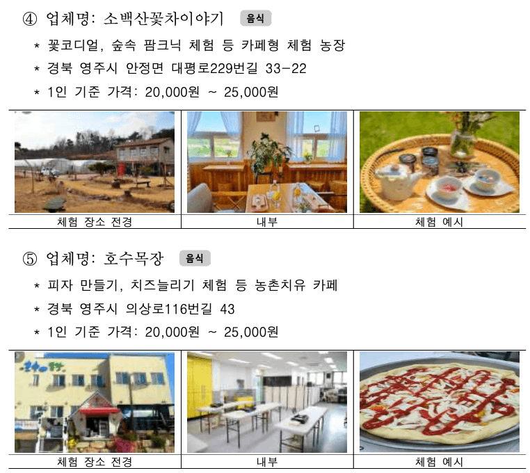 산림일주, 촌캉스 숙소와 함께하는 영주 일주일살기